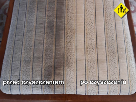 Efekt czyszczenia krzesła - www.pranie-gorzow.pl